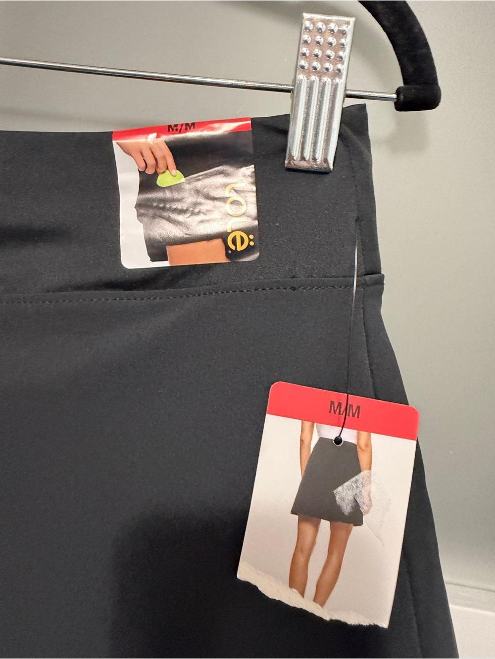 Lole Asymmetrical Pleated Skort Black - Picture 11 of 13